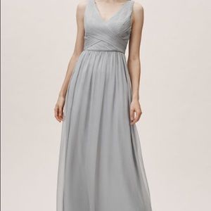 NWT BHLDN Kia Bridesmaid Dress, Fog